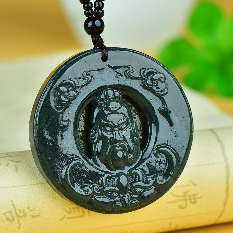 Ethnic Fashion Brand - Nouveau Pendentif Rond Guan Gong en