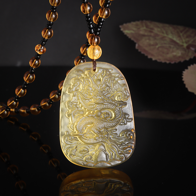 Ethnic Fashion Brand - Collier de marque Dragon ethnique chinois