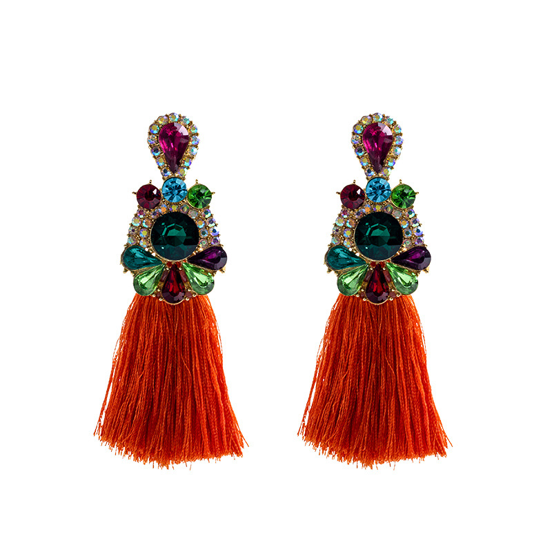 Ethnic Fashion Brand - Boucles d'oreilles ethniques bohèmes rétro en