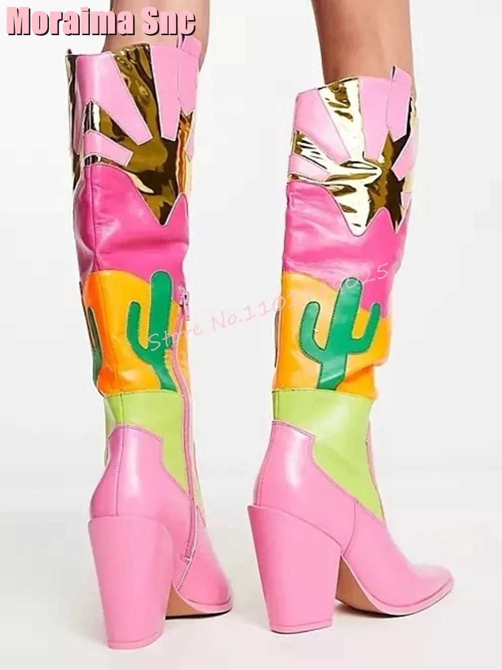 Bottes hauteur genou pour femm - Ethnic And Fashion avis et prix