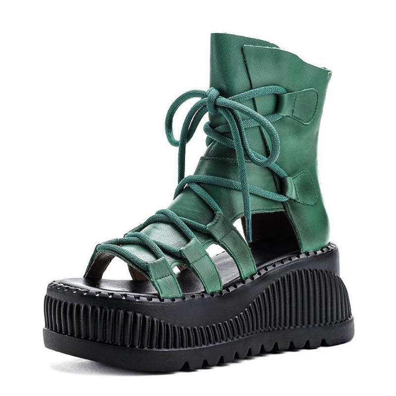 Bottines ethniques en cuir vér - Ethnic And Fashion avis et prix