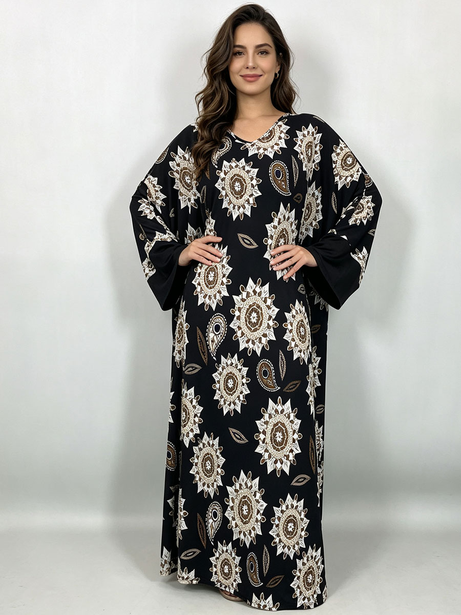 Robe maxi grande taille pour f - Ethnic Fashion Dress avis et prix