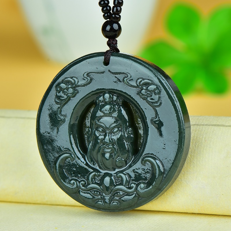 Nouveau Pendentif Rond Guan Go - Ethnic Fashion Brand avis et prix