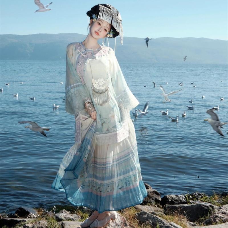 Vêtements ethniques bleus pour - Ethnic Fashion Studio avis et prix