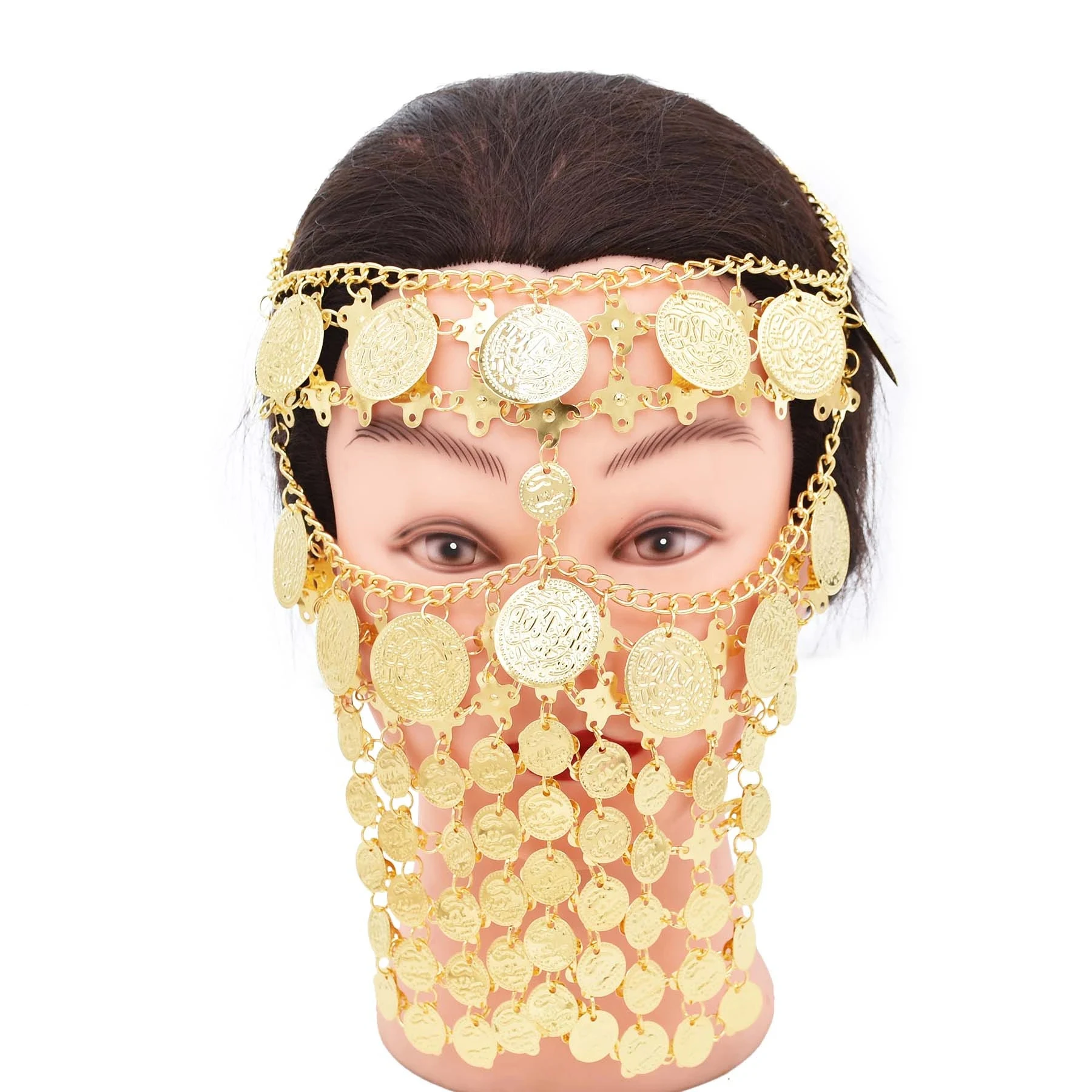 Masque à pampilles en 4 pièces - Fashion Ethnic Indian Clothing avis et prix
