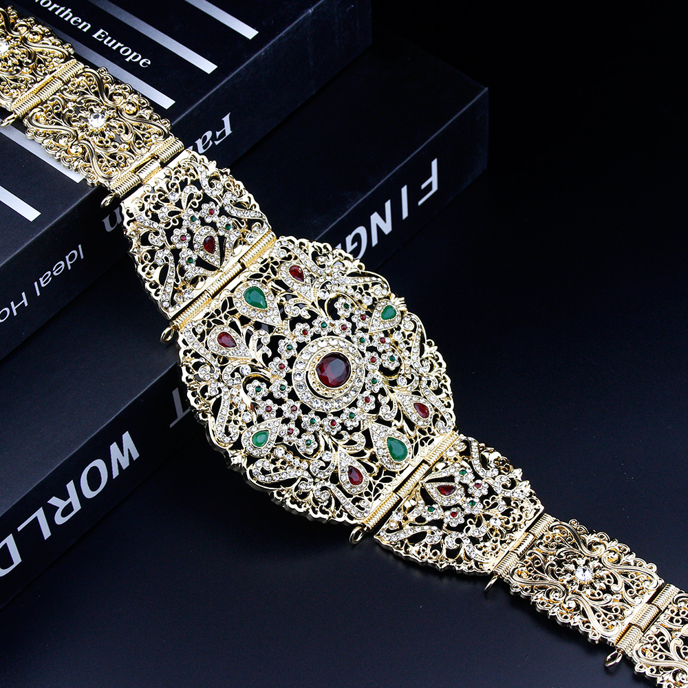 Sunspicems-Ceinture large maro - Ethnic Fashion Dress avis et prix