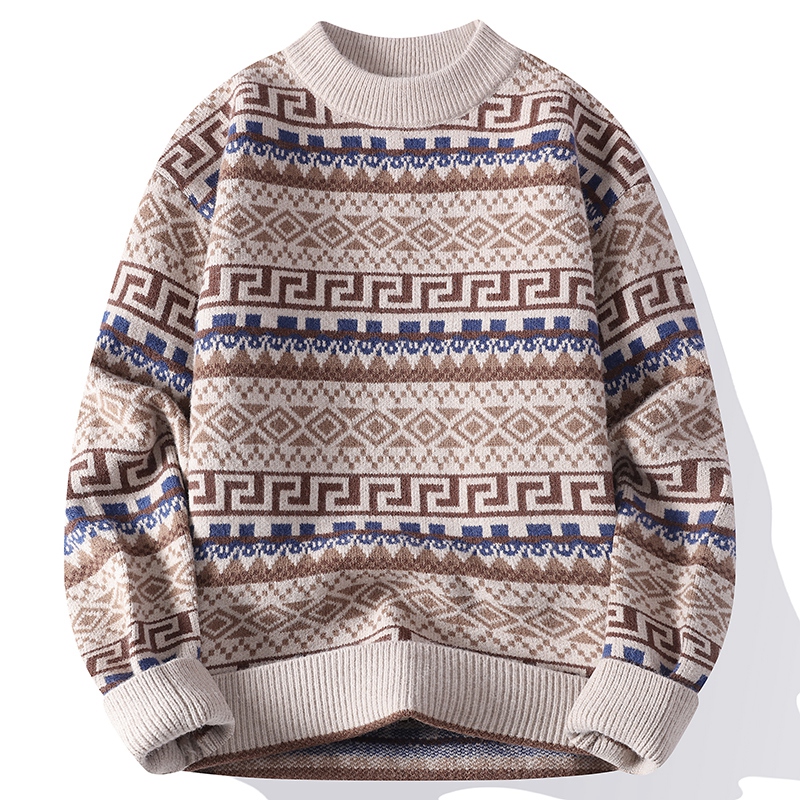 Pull tendance pour homme à col - Ethnic Wear In Fashion avis et prix