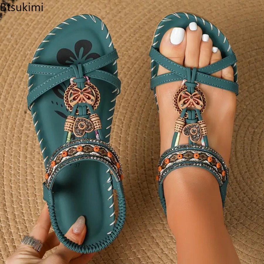 Sandales Bohèmes pour Femmes,  - Ethnic And Fashion avis et prix