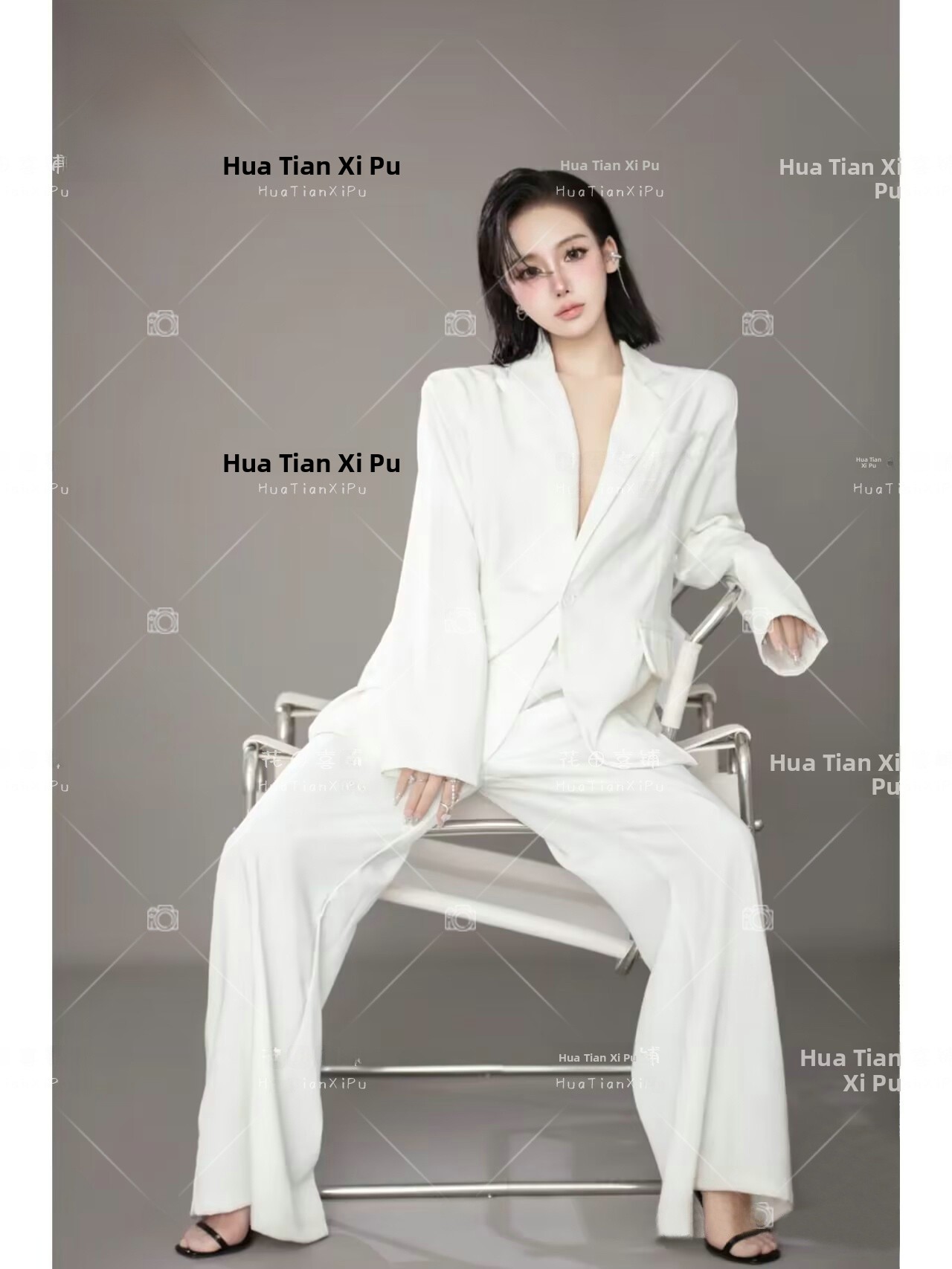 Nouveau Costume Blanc pour Stu - Ethnic Fashion Studio avis et prix
