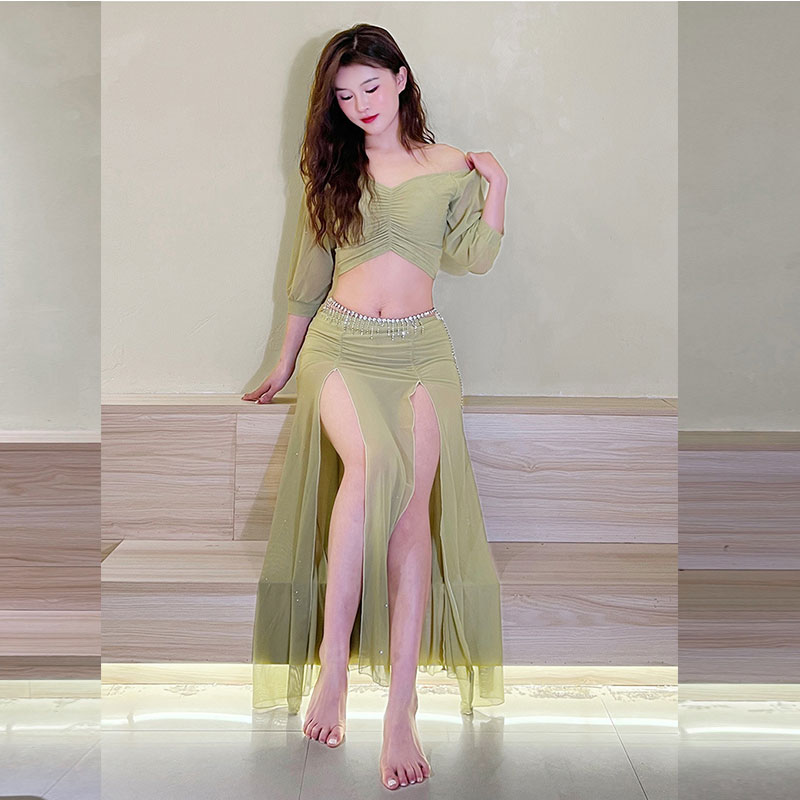Ensemble haut et jupe sans bre - Ethnic Fashion India avis et prix