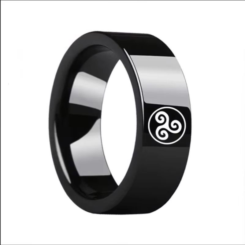 Bague à logo Teen Wolf, bague  - Ethnic Fashion Logo avis et prix
